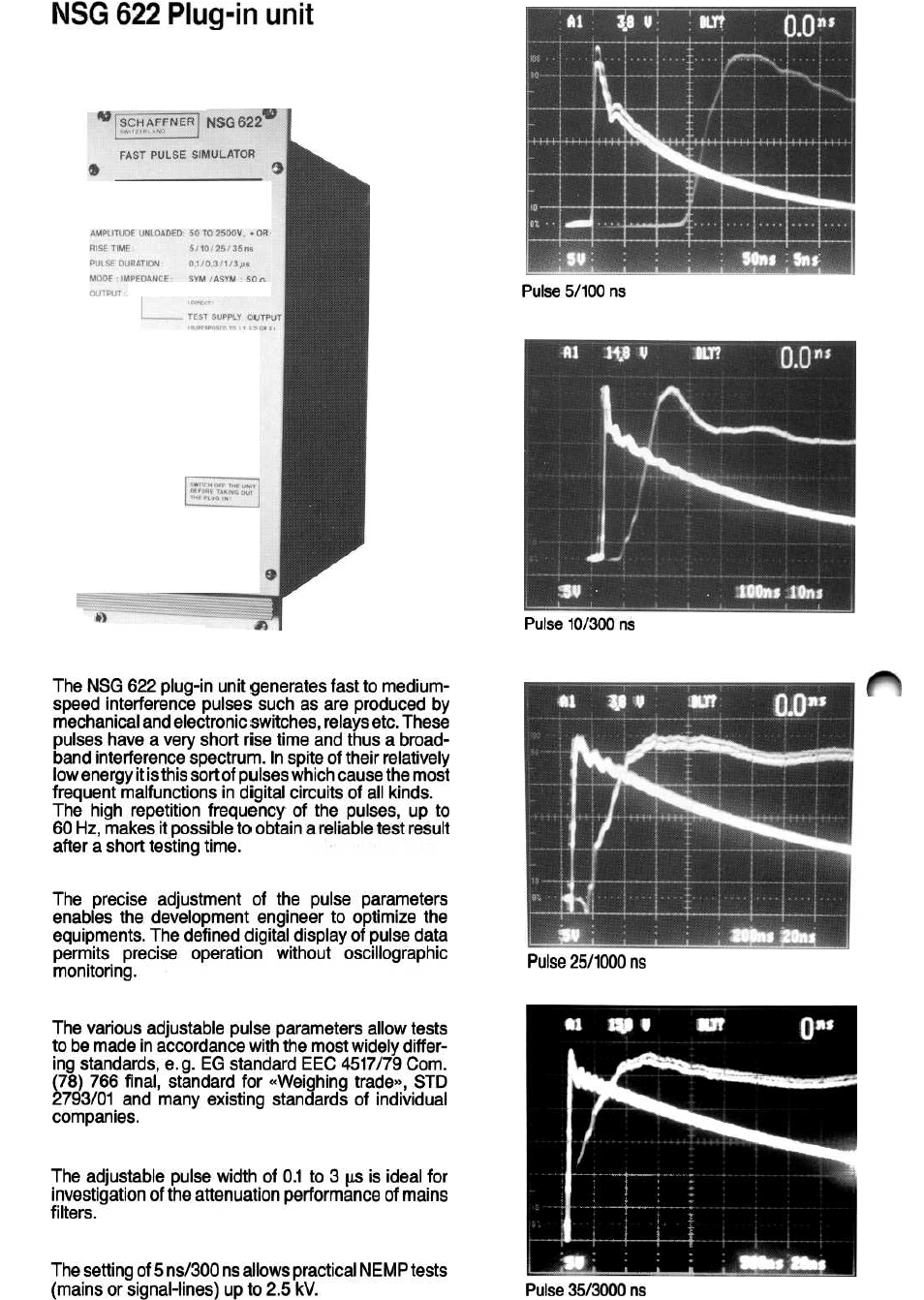 Atec Teseq-Schaffner-NSG600 User Manual | Page 7 / 8