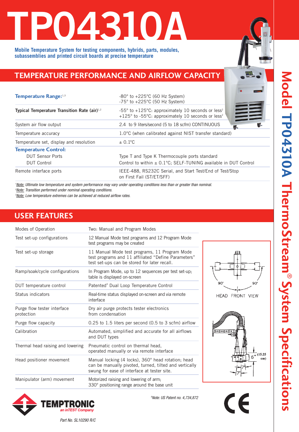 Atec Temptronic-TP04310A User Manual | 2 pages