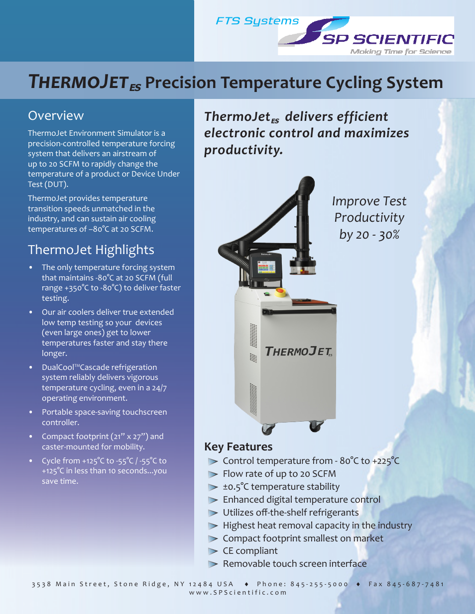 Atec SP-Scientific-ThermoJet-ES User Manual | 2 pages