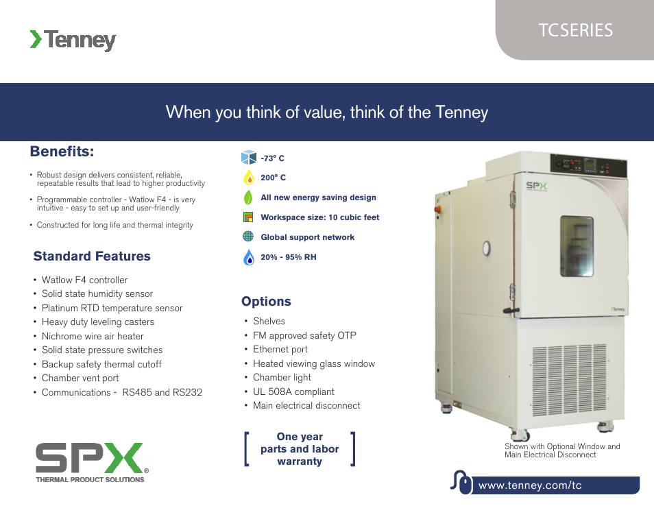 Atec Tenney-TC10RC User Manual | 2 pages