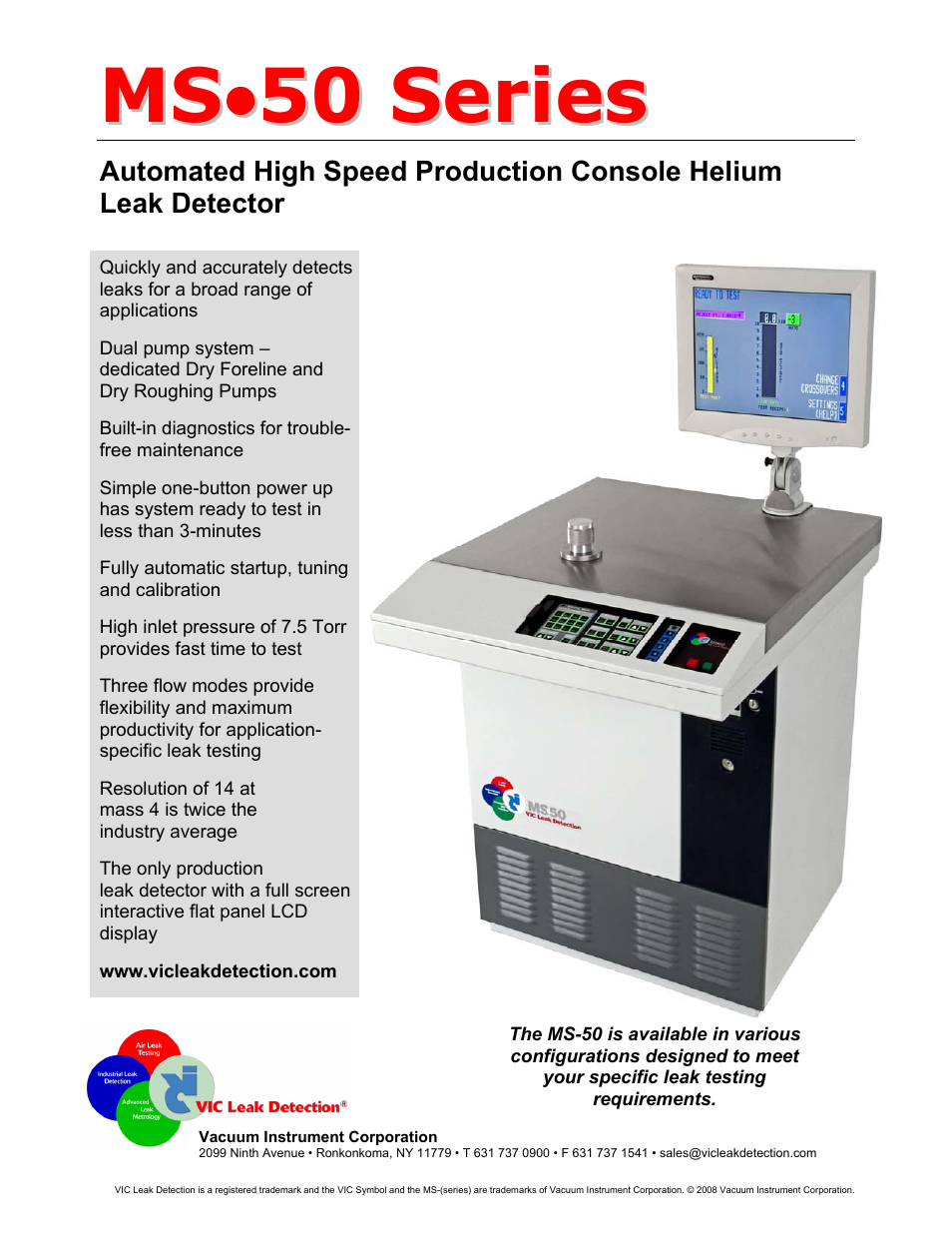 Atec VIC-MS-50 User Manual | 2 pages