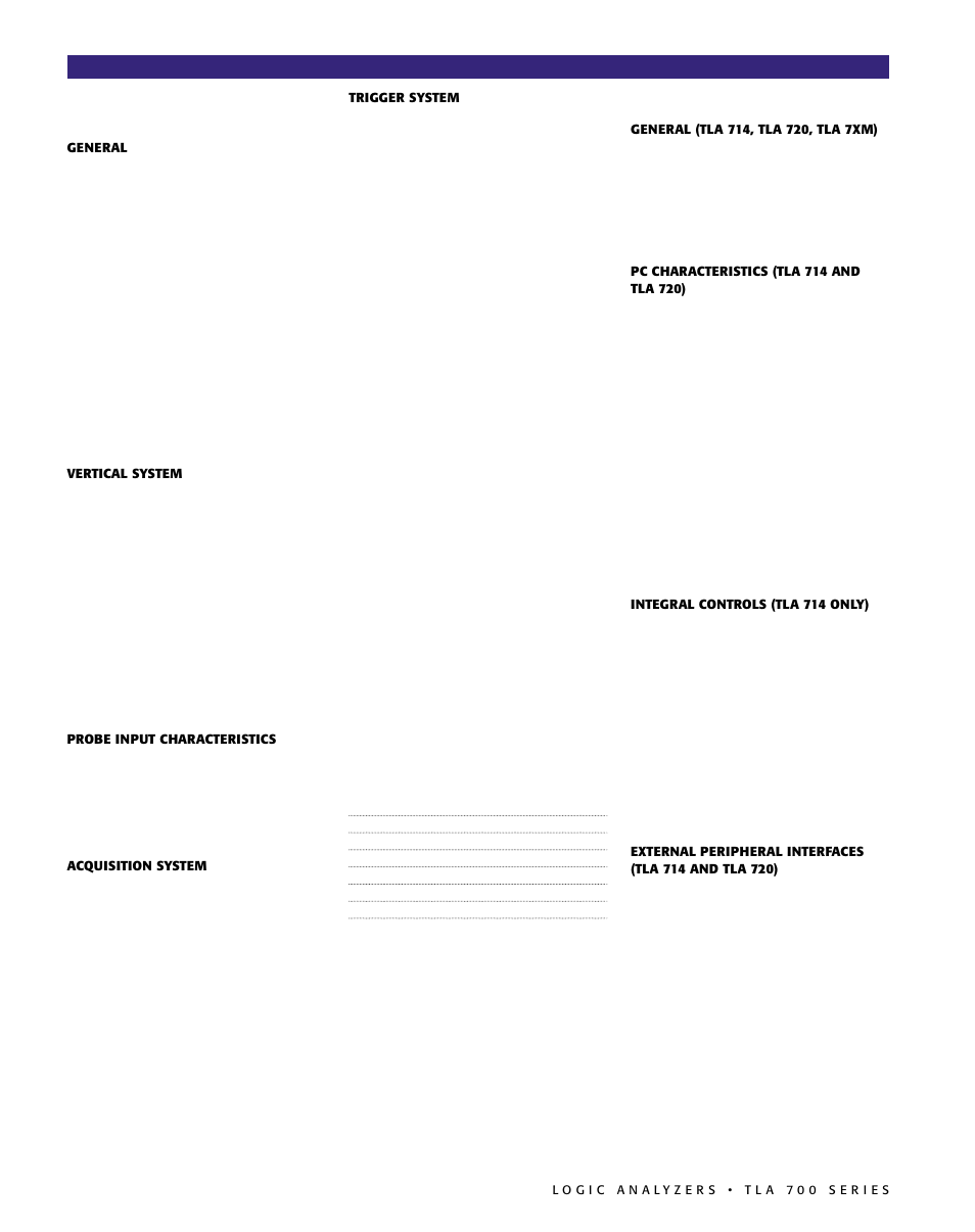 Digitizing oscilloscope modules, Mainframes | Atec Tektronix-TLA700 Series User Manual | Page 4 / 8
