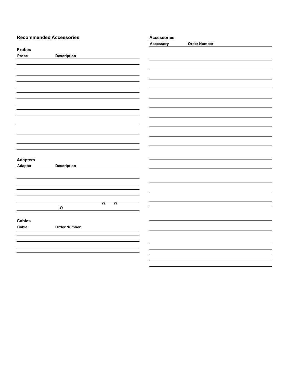 Recommended accessories, Data sheet | Atec Tektronix-MSO7000 Series User Manual | Page 24 / 28