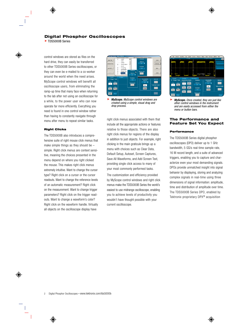 Atec Tektronix-TDS5000B Series User Manual | Page 2 / 12