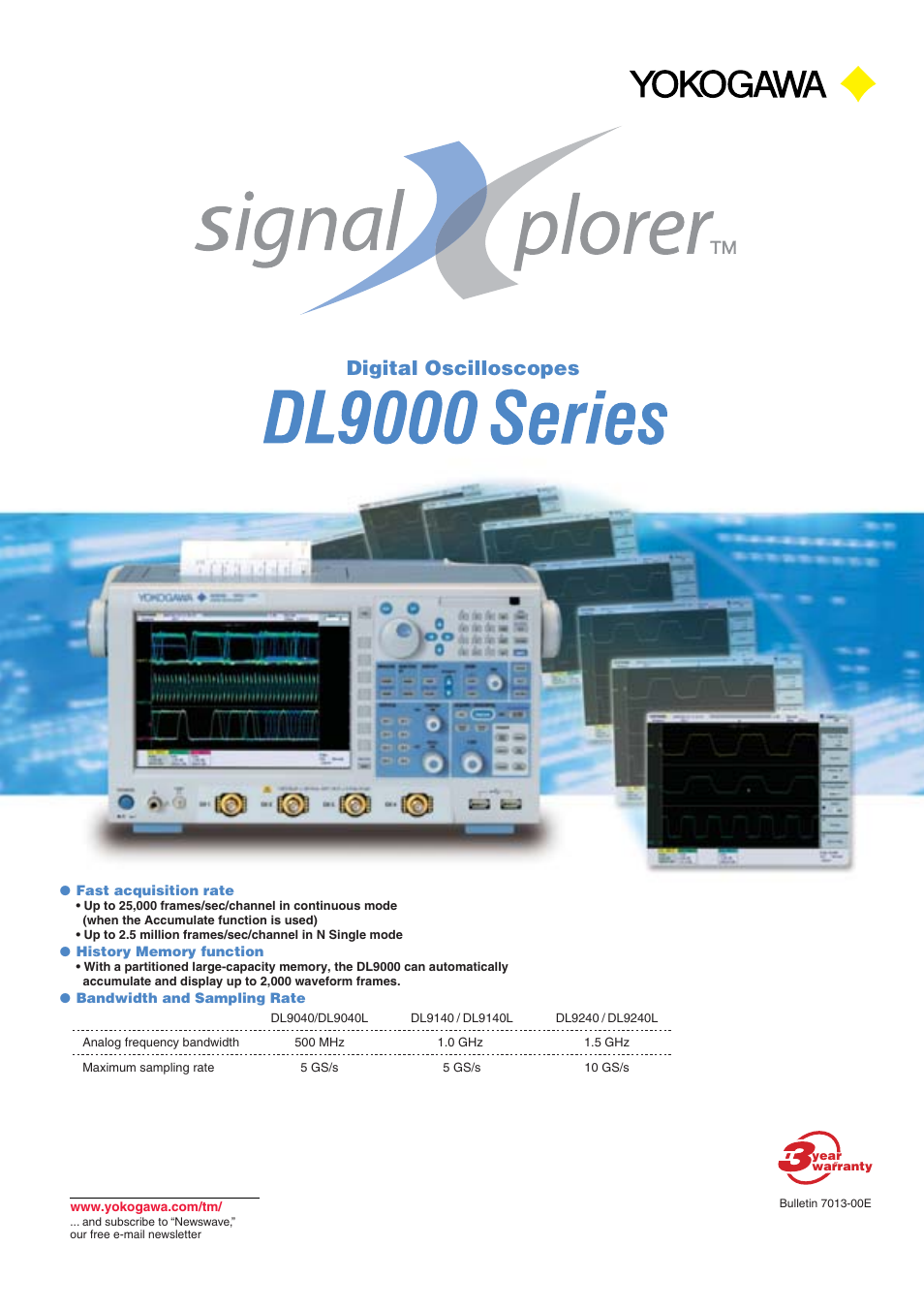 Atec Yokogawa-DL9000 Series User Manual | 7 pages