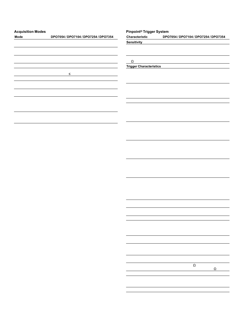 Digital phosphor oscilloscopes — dpo7000 series | Atec Tektronix-DPO7000 Series User Manual | Page 13 / 20
