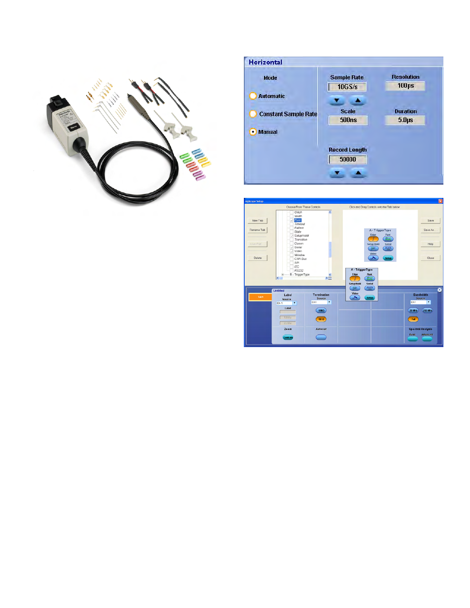 Digital phosphor oscilloscopes — dpo7000 series | Atec Tektronix-DPO7000 Series User Manual | Page 3 / 20