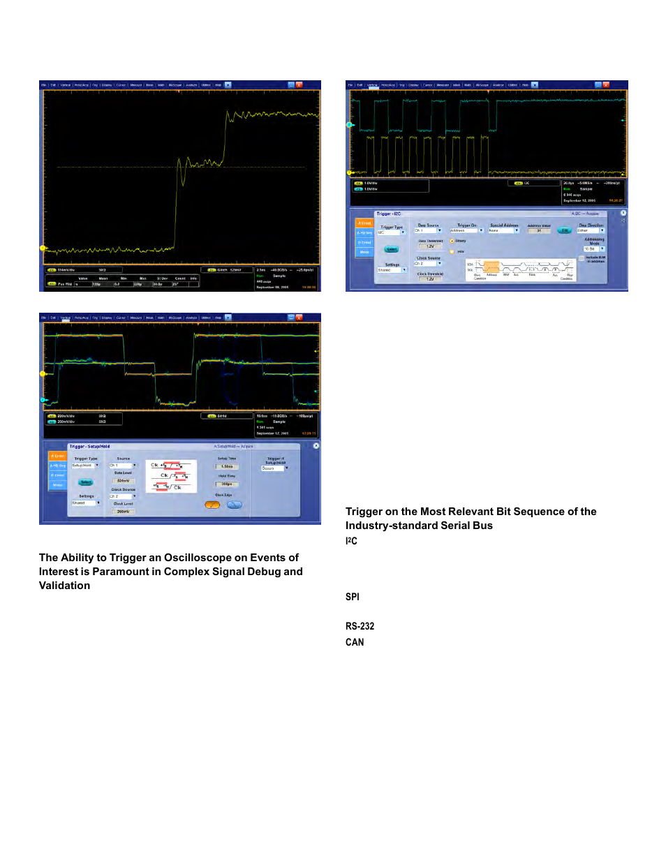 Digital phosphor oscilloscopes — dpo7000 series | Atec Tektronix-DPO7000 Series User Manual | Page 5 / 20
