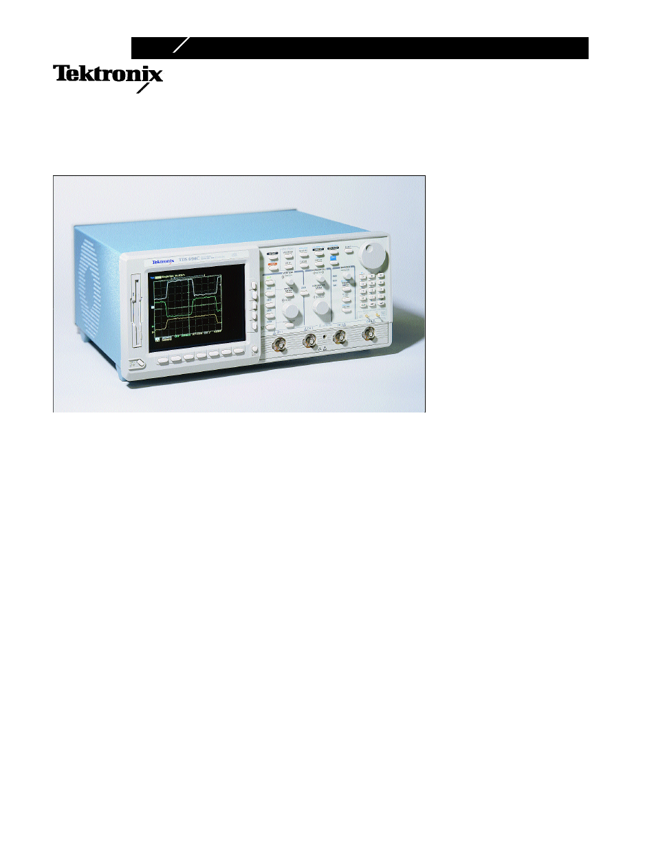 Atec Tektronix-TDS600C Series User Manual | 4 pages