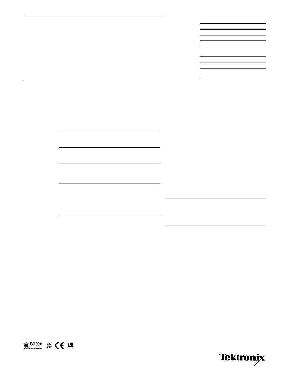 Tds 600 series characteristics continued, Tds 600 series ordering information | Atec Tektronix-TDS600C Series User Manual | Page 4 / 4