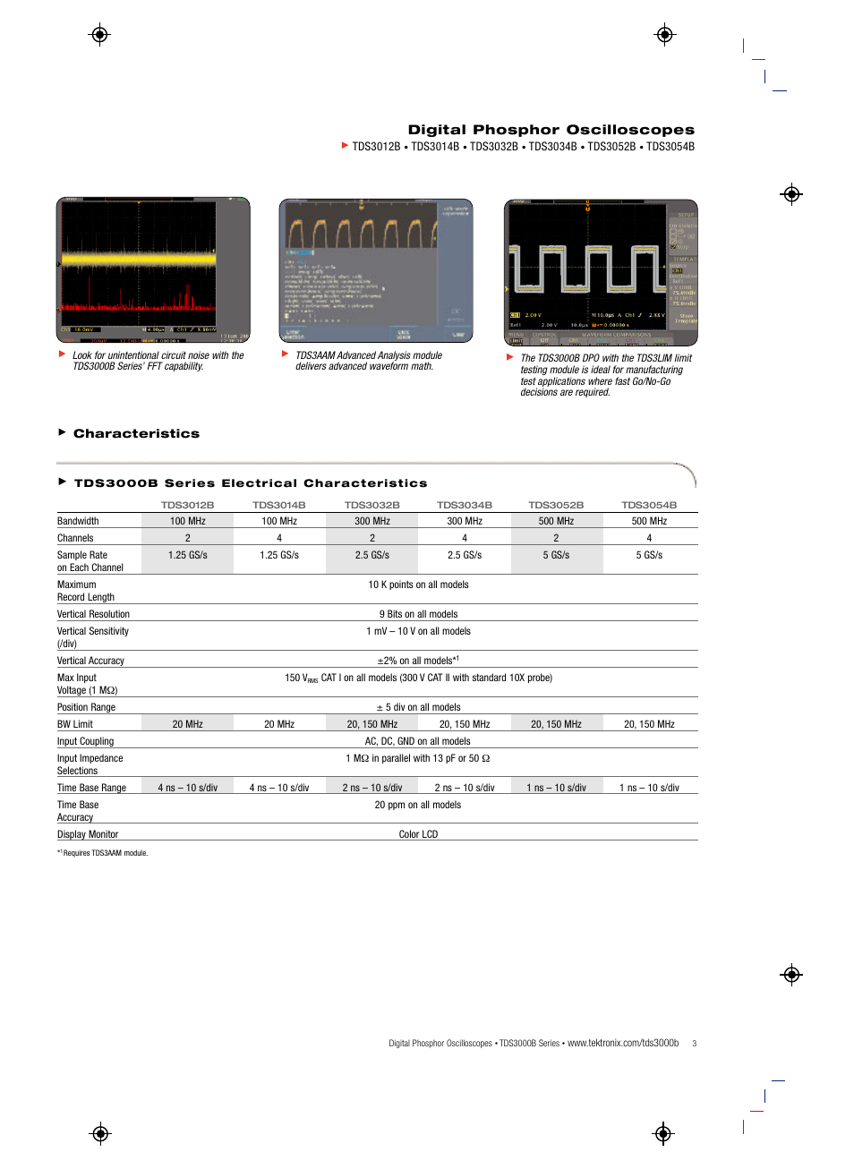 Atec Tektronix-TDS30XXB User Manual | Page 3 / 8