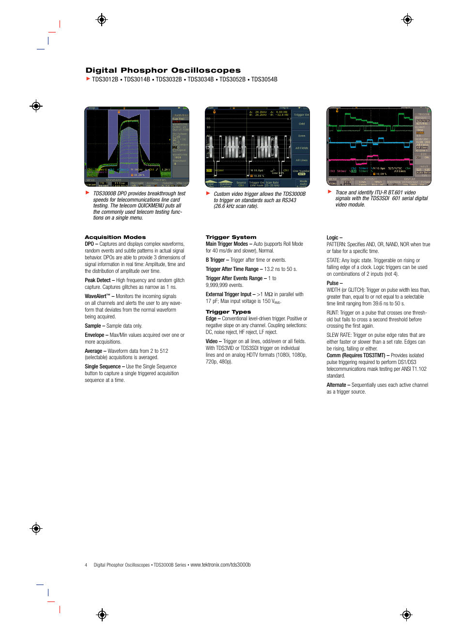 Atec Tektronix-TDS30XXB User Manual | Page 4 / 8