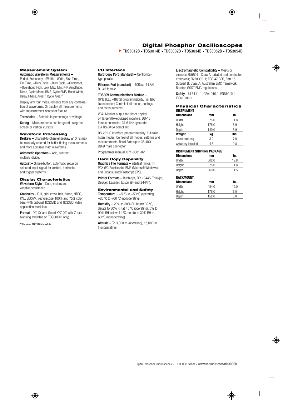 Atec Tektronix-TDS30XXB User Manual | Page 5 / 8