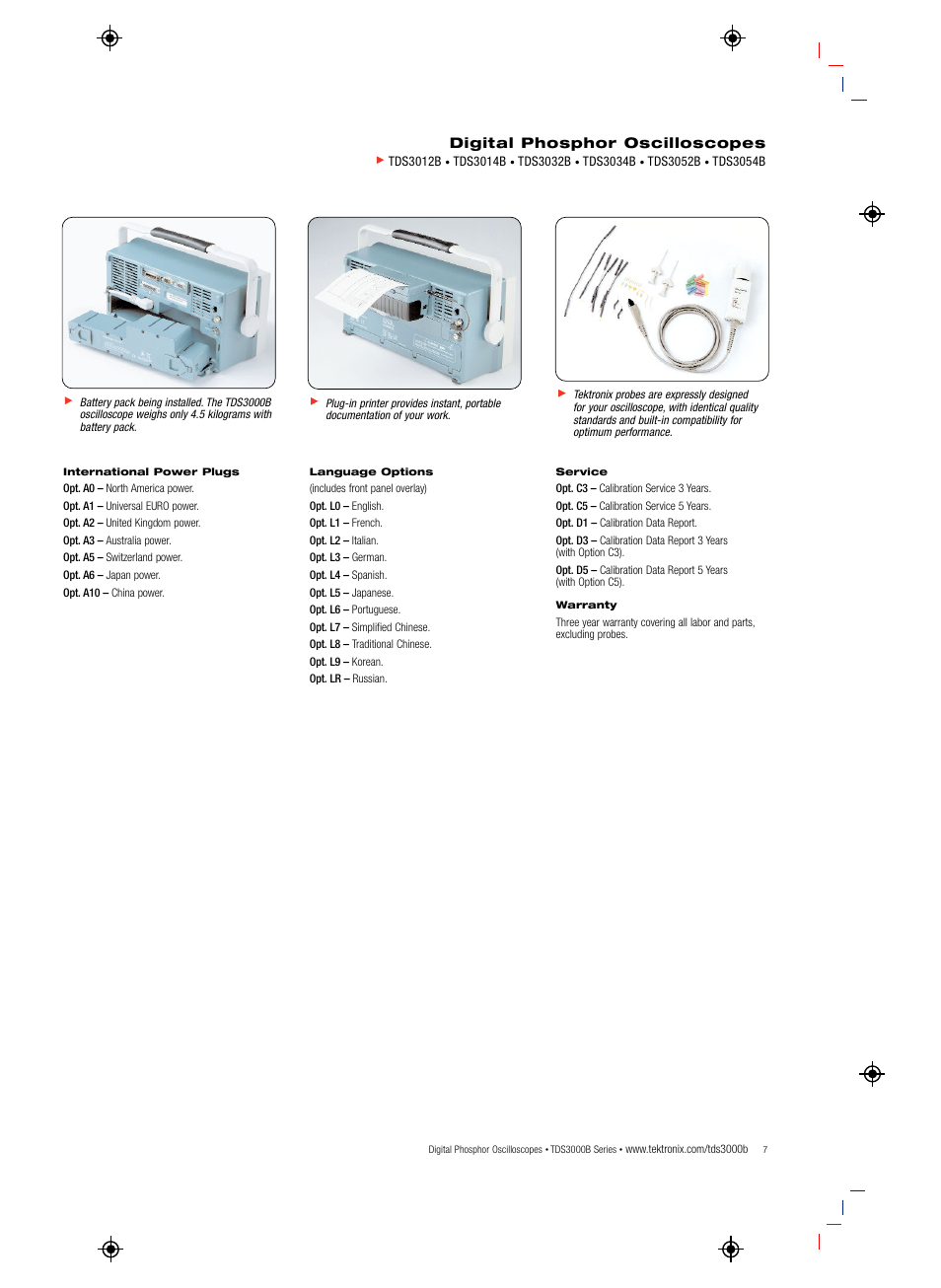 Atec Tektronix-TDS30XXB User Manual | Page 7 / 8