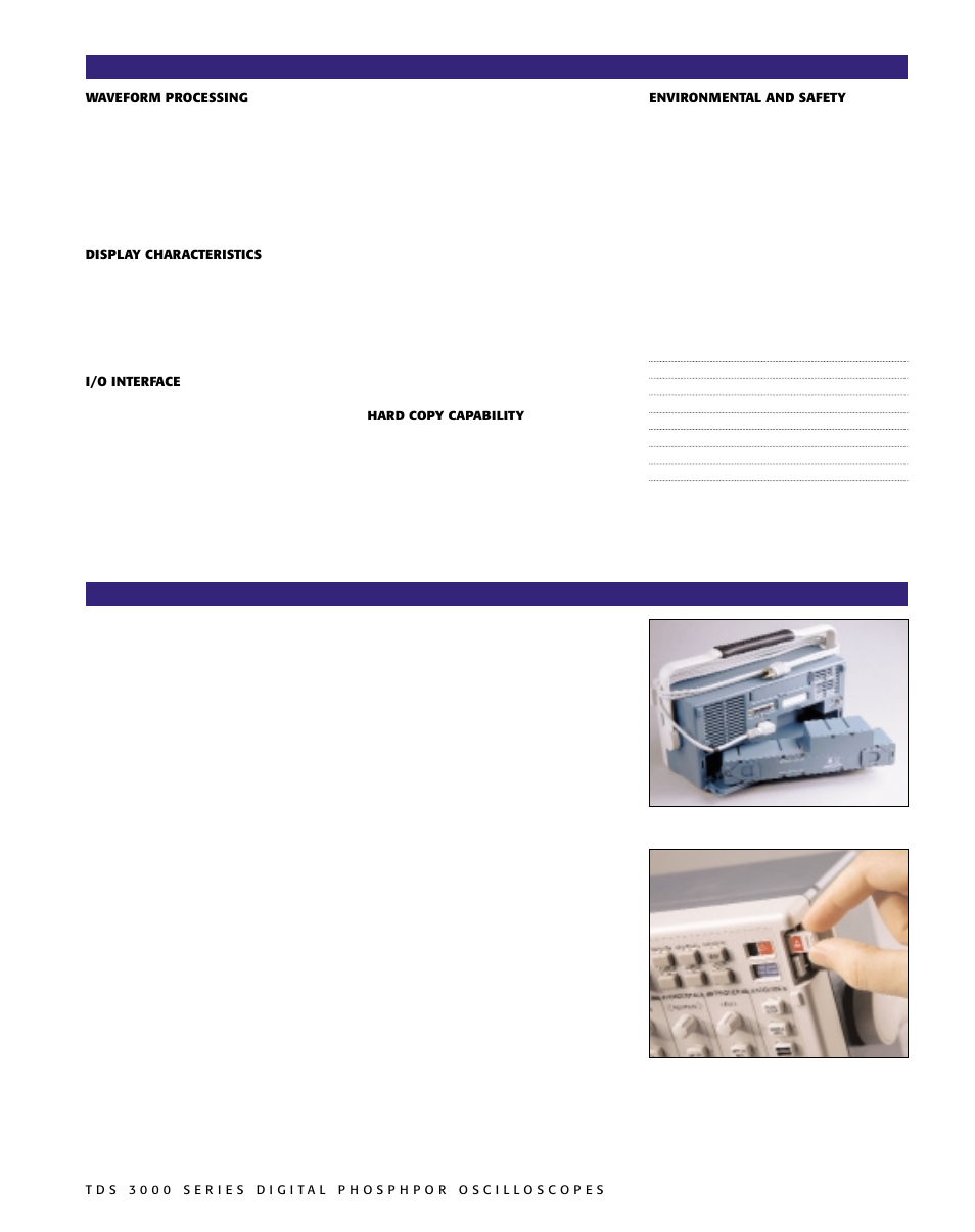 Atec Tektronix-TDS3000 Series User Manual | Page 3 / 4