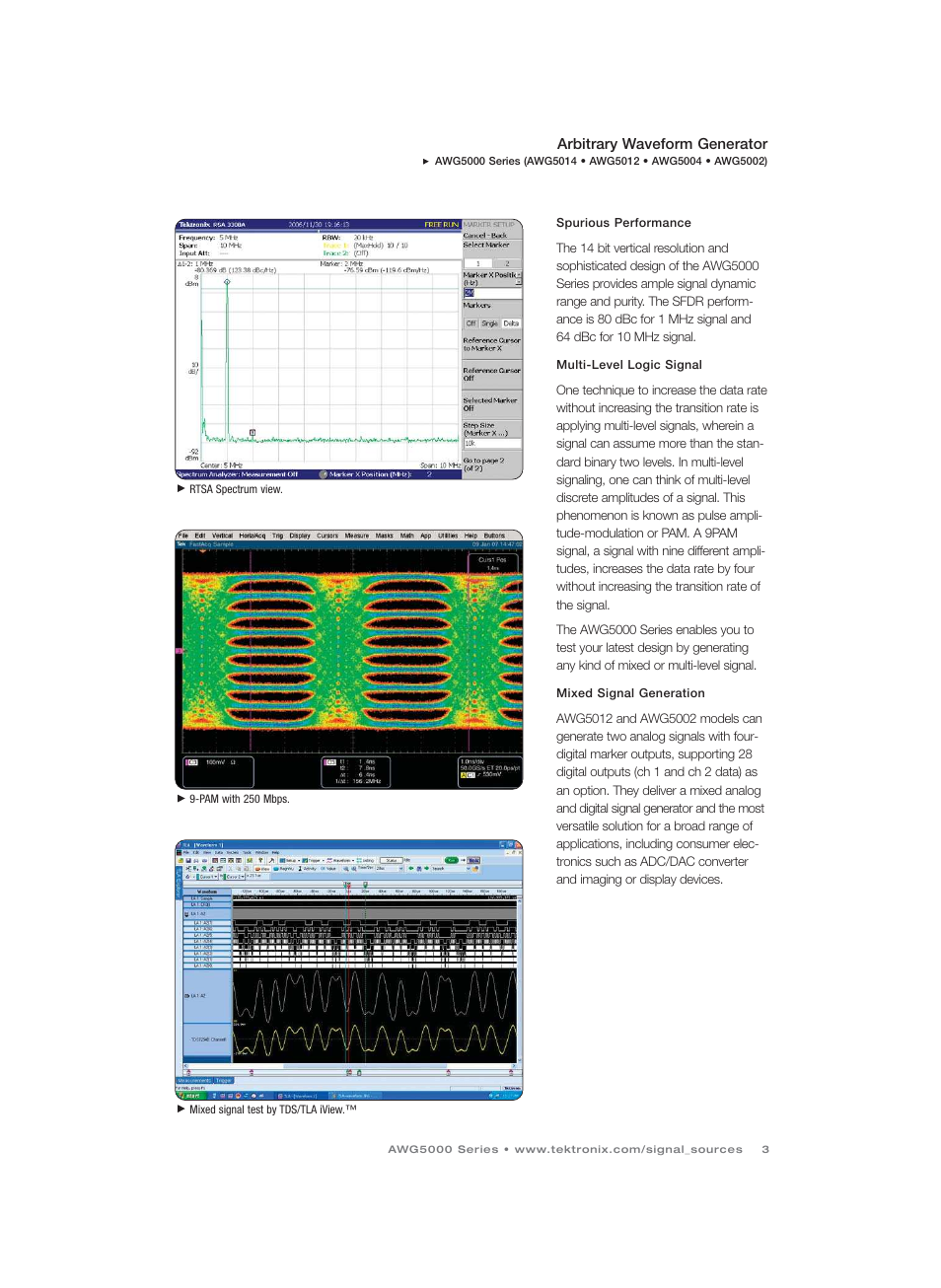 Atec Tektronix-AWG5012 User Manual | Page 3 / 12