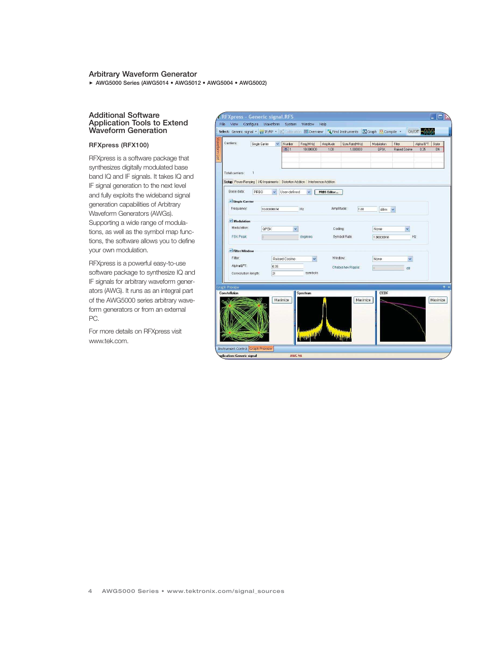 Atec Tektronix-AWG5012 User Manual | Page 4 / 12