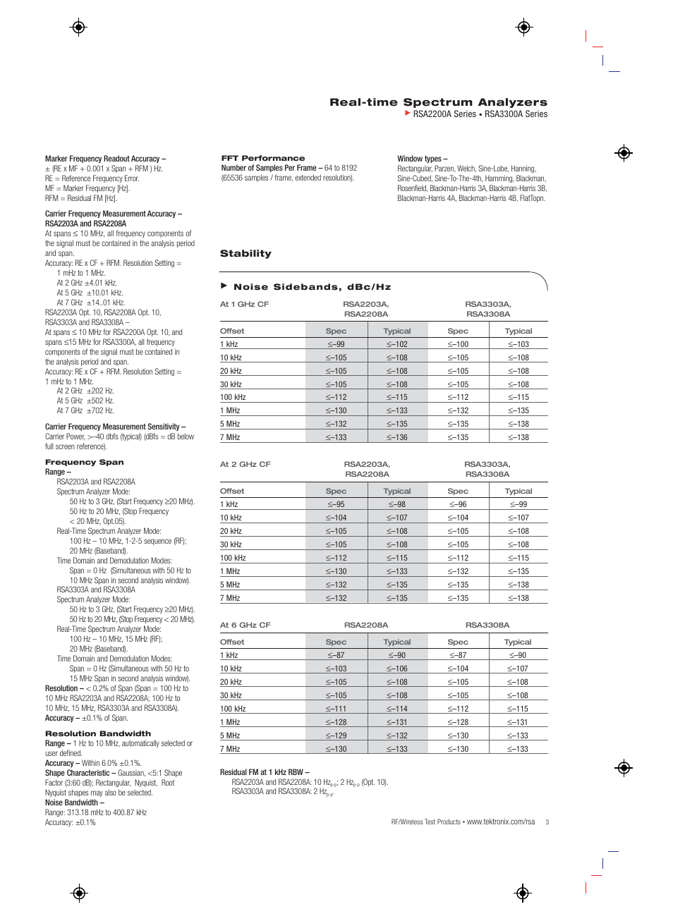 Atec Tektronix-RSA3303A-308A User Manual | Page 3 / 8