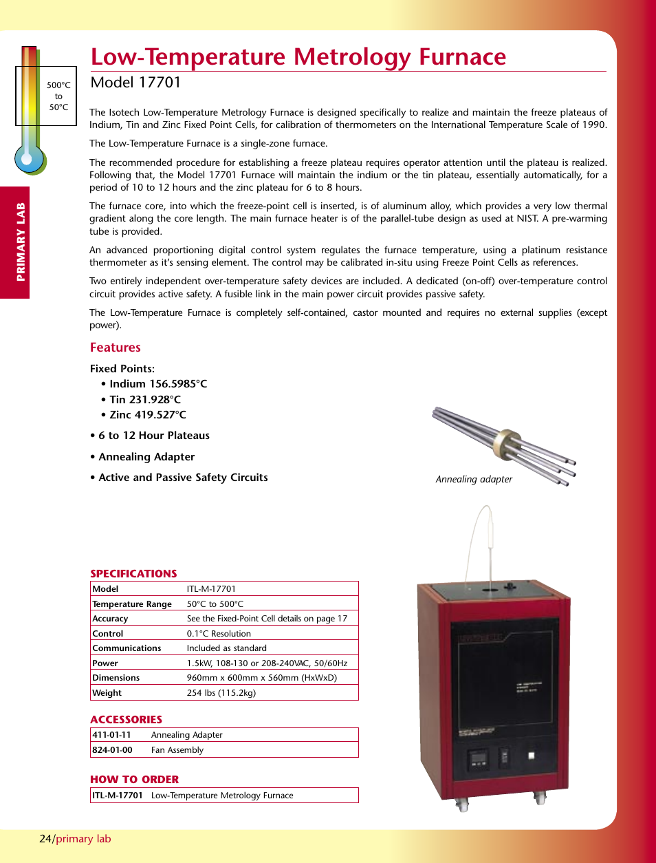 Atec YSI-Isotech-17701 User Manual | 1 page