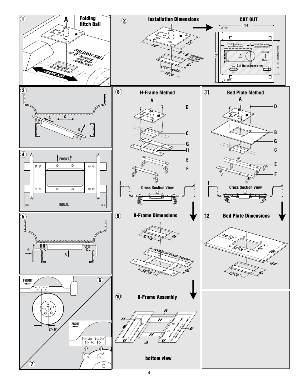 atwood Folding Hitch Ball User Manual | Page 4 / 5