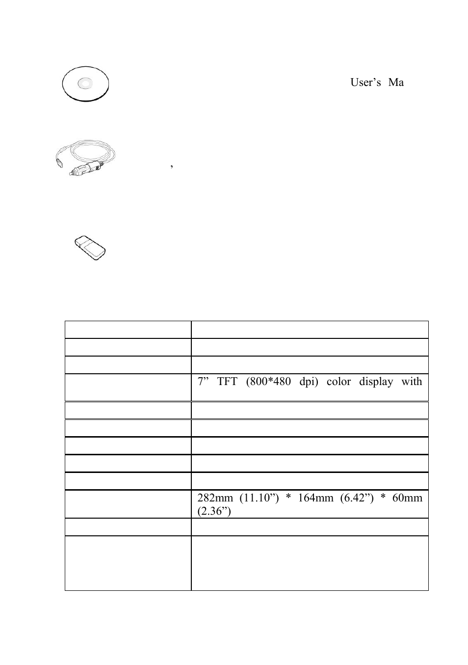 Technical specifications | Autel MaxiDAS DS708 User Manual | Page 12 / 96