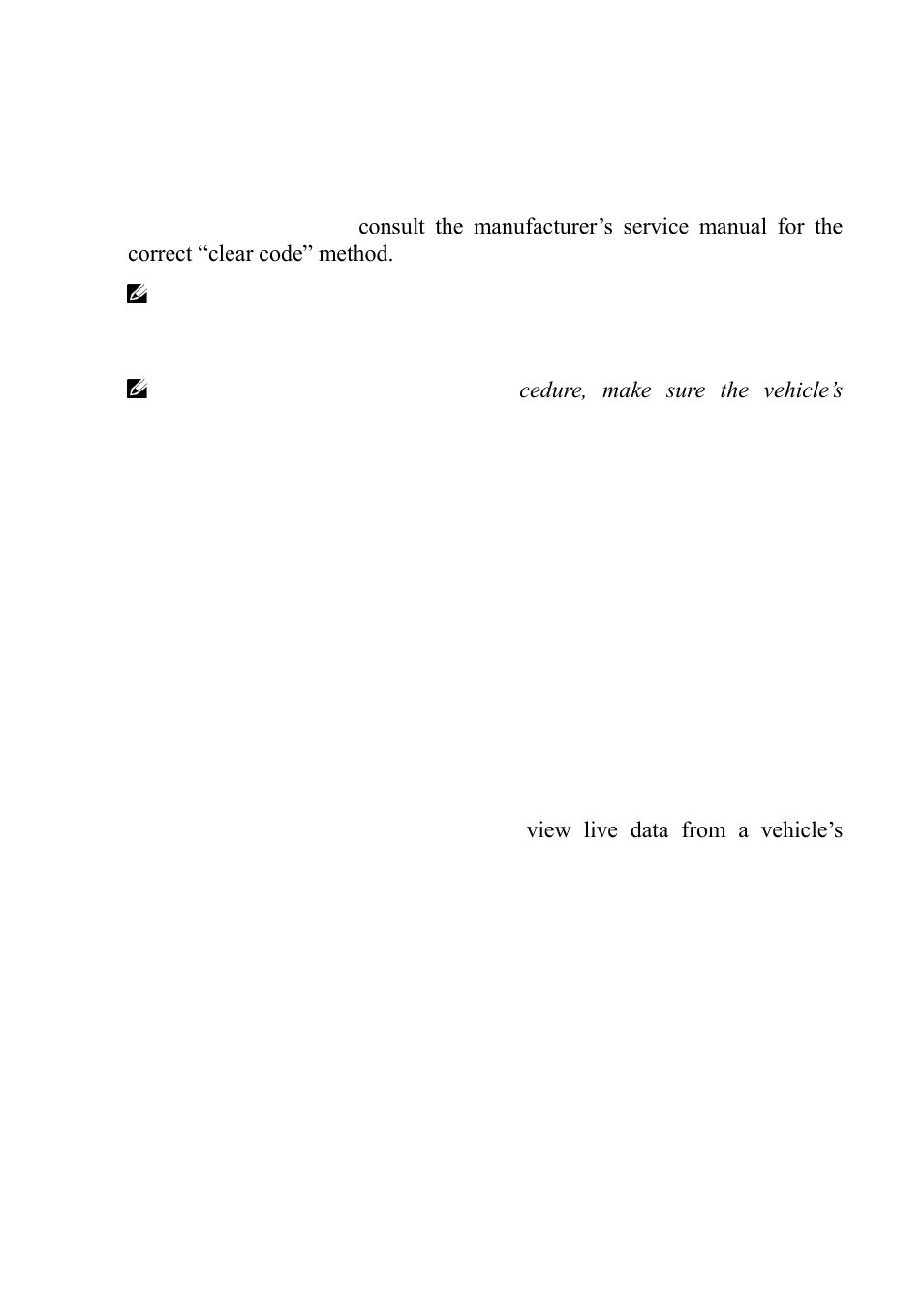 Erase codes, Live data, Basic live data procedure | 1 basic live data procedure | Autel MaxiDAS DS708 User Manual | Page 45 / 96