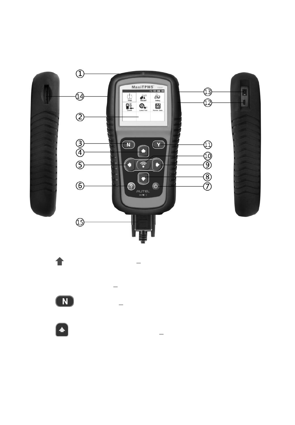 Tool information, Escription, 1 tool description | Autel MaxiTPMS TS501 User Manual | Page 5 / 47