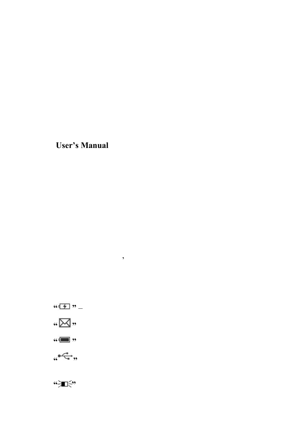 Ccessories, Ncluded, Cons | 3 accessories included, 4 icons | Autel MaxiTPMS TS501 User Manual | Page 7 / 47
