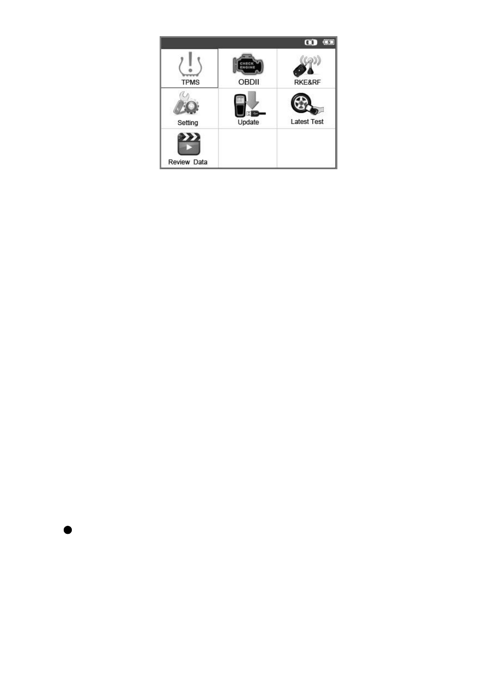 Ystem, Etting, 8 system setting | Autel MaxiTPMS TS601 User Manual | Page 11 / 73