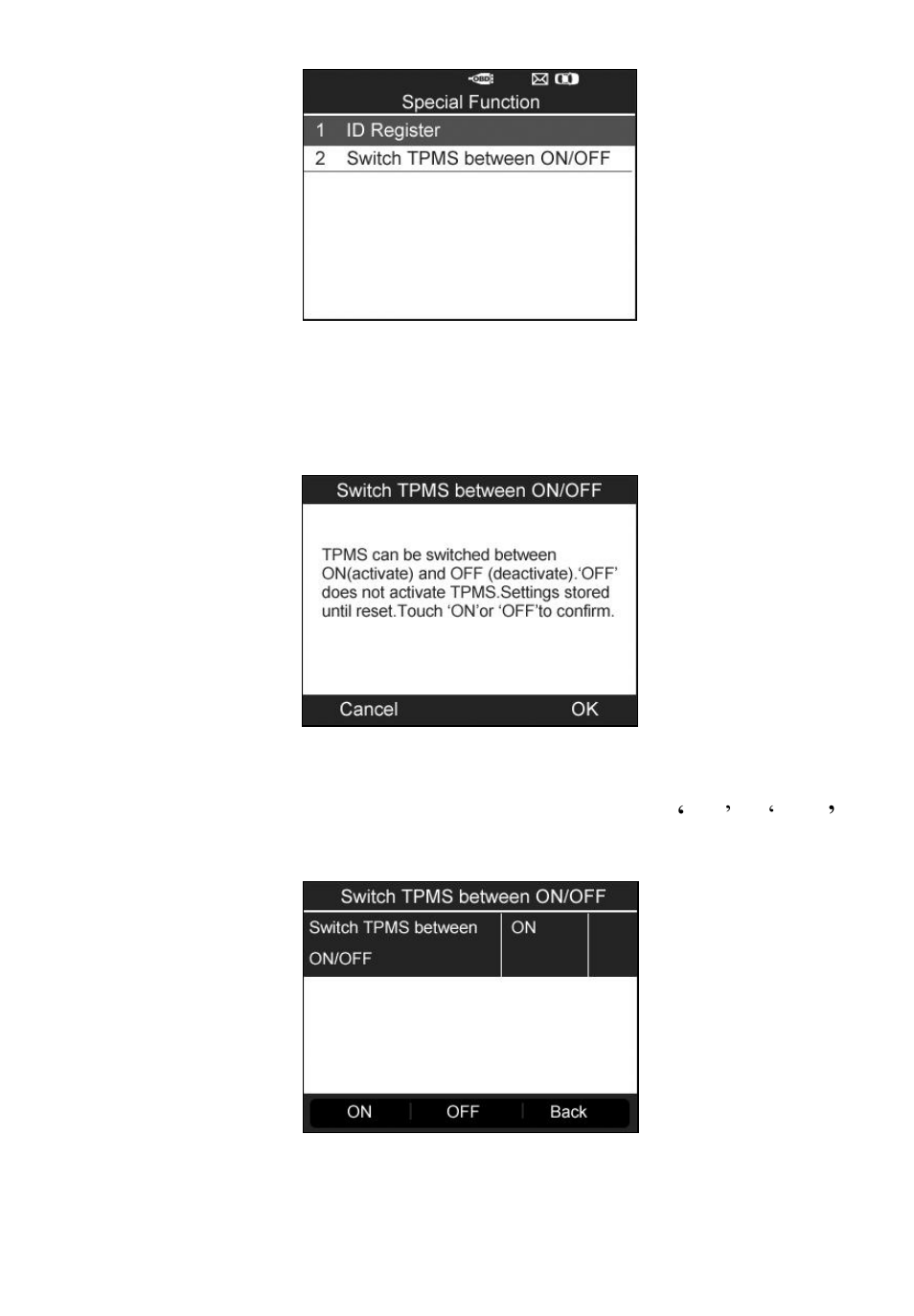 Autel MaxiTPMS TS601 User Manual | Page 42 / 73