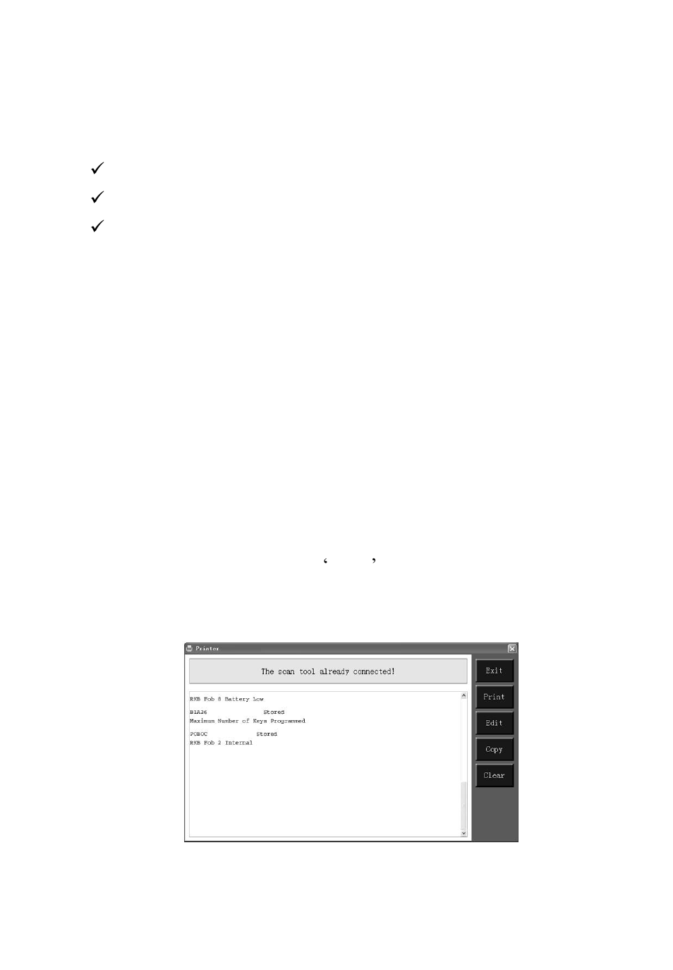 Print and update, Rint, 1 print data | Autel MaxiTPMS TS601 User Manual | Page 65 / 73