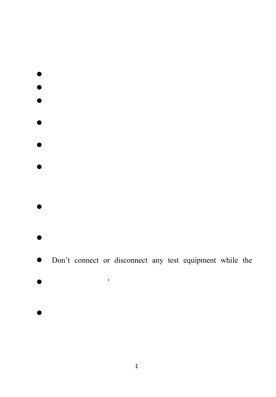 Safety precautions and warnings | Autel Autolink AL609 User Manual | Page 3 / 69