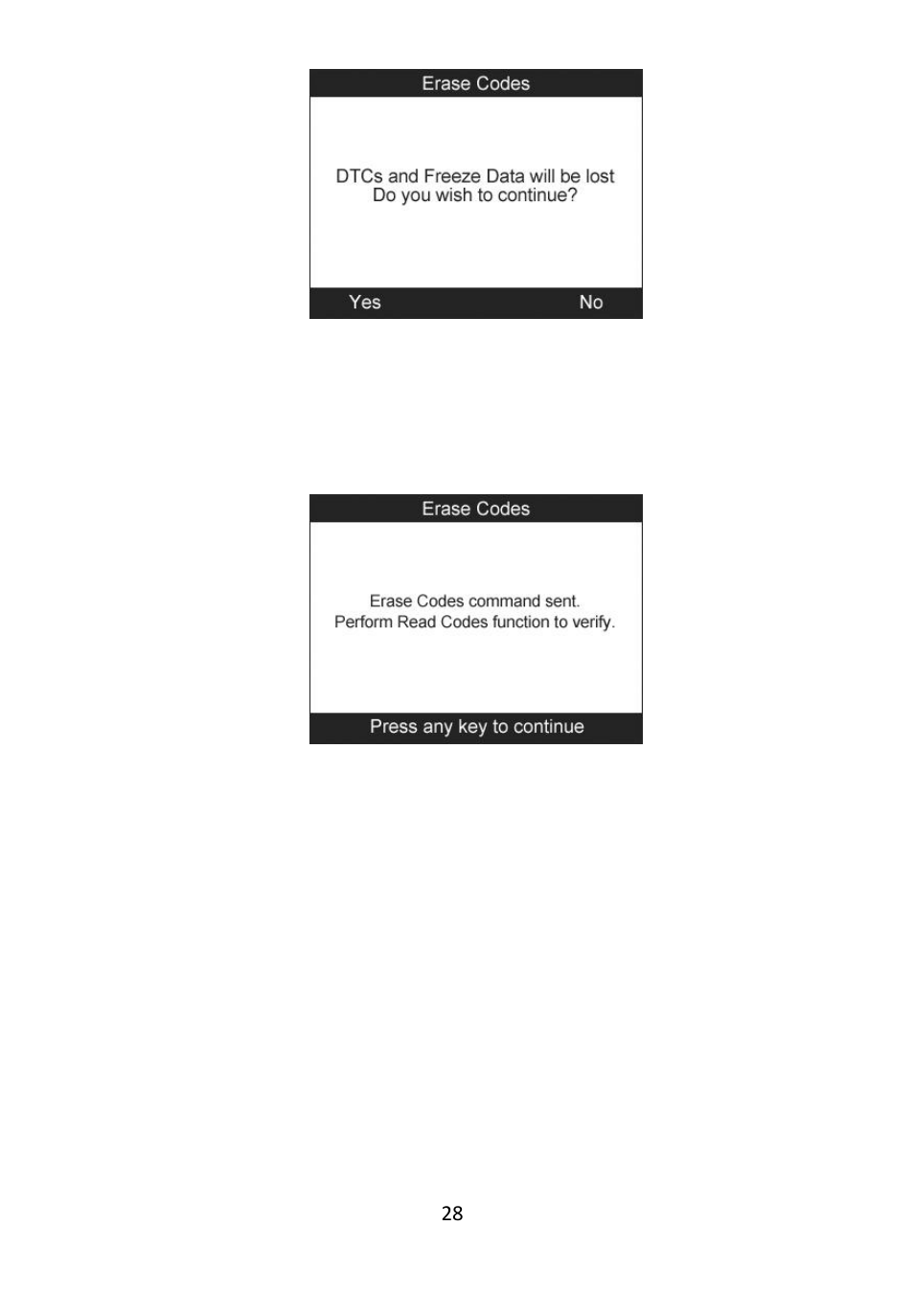 Nformation, 4 ecu information | Autel Autolink AL609 User Manual | Page 30 / 69