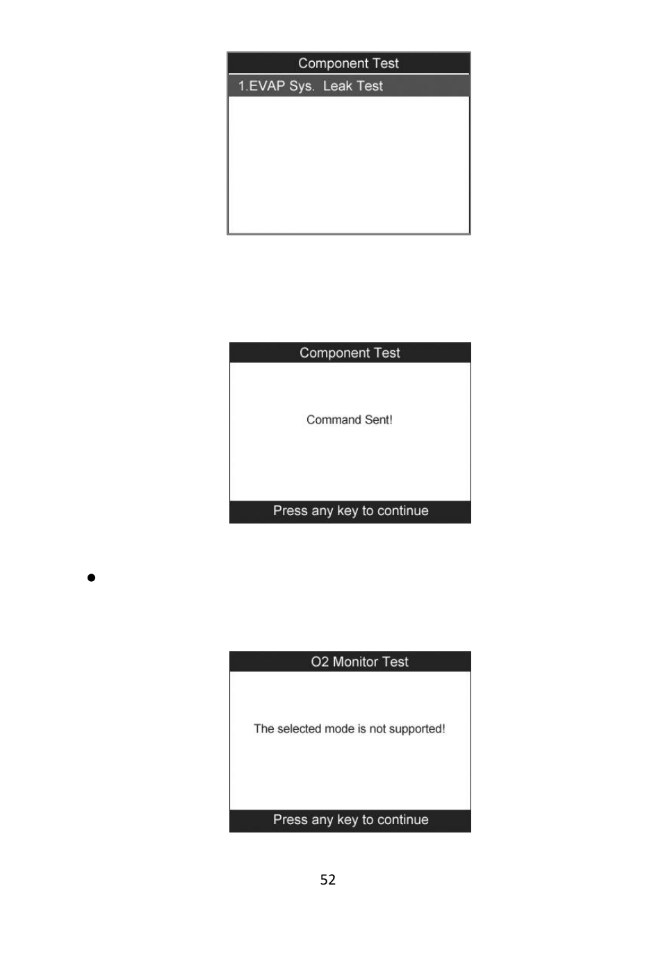 Autel Autolink AL609 User Manual | Page 54 / 69