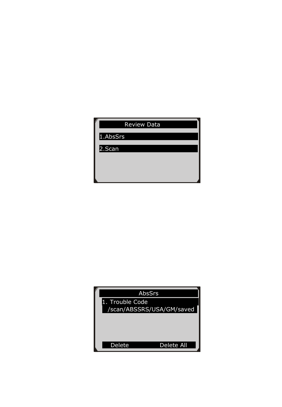 Playback data, 1 reviewing data | Autel Autolink AL619 User Manual | Page 21 / 66