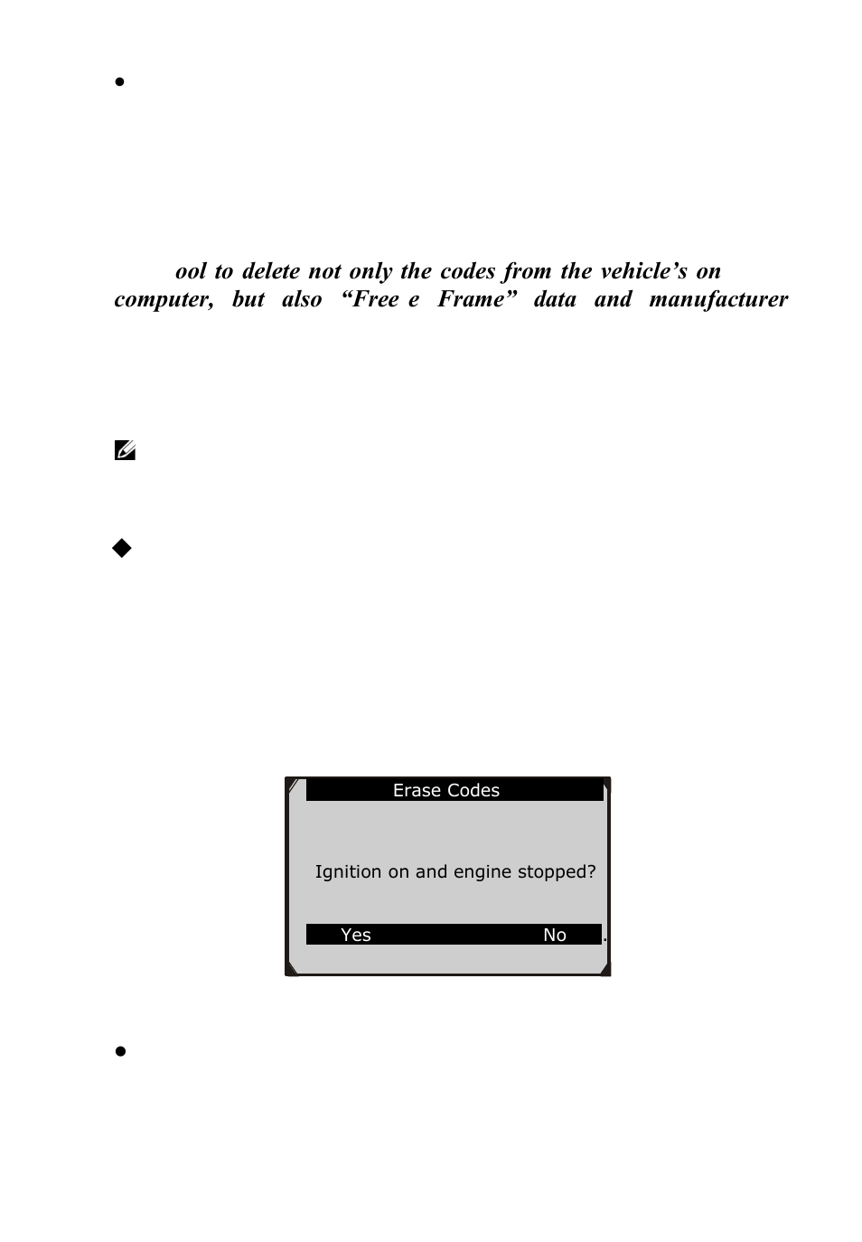 2 erase codes | Autel Autolink AL619 User Manual | Page 27 / 66