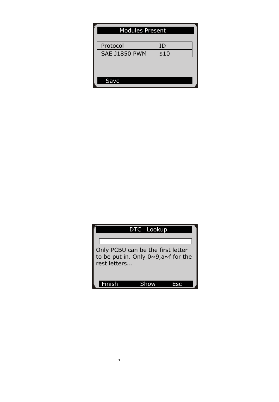 11 dtc lookup | Autel Autolink AL619 User Manual | Page 47 / 66