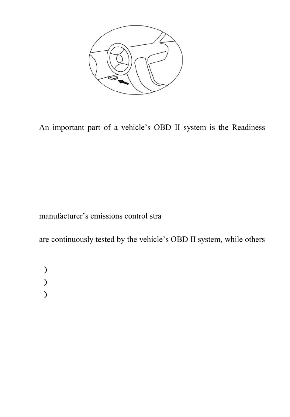 Eadiness, Onitors, 4 obd ii readiness monitors | Autel Autolink AL619 User Manual | Page 5 / 66