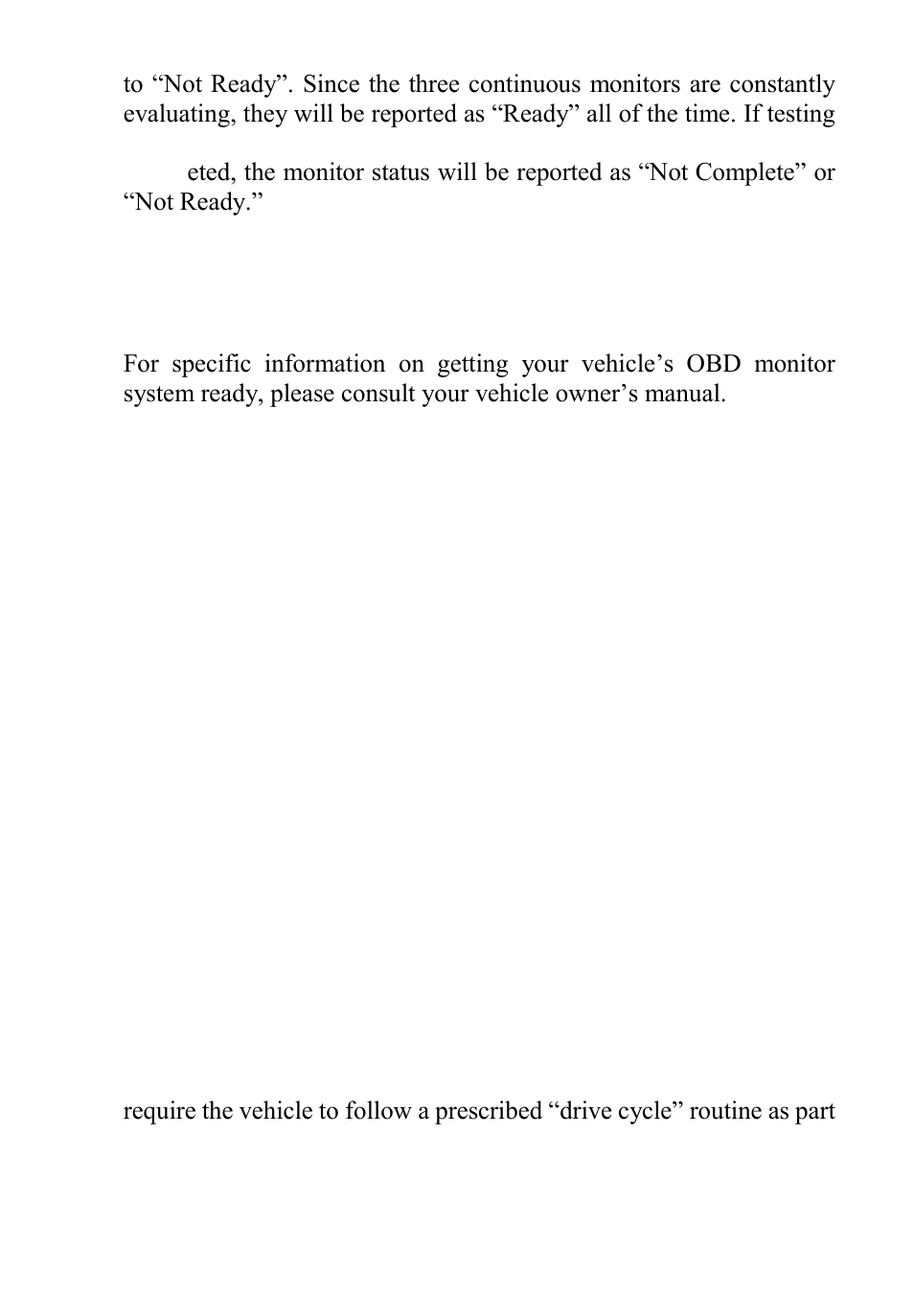 Efinitions, 6 obd ii definitions | Autel Autolink AL619 User Manual | Page 7 / 66