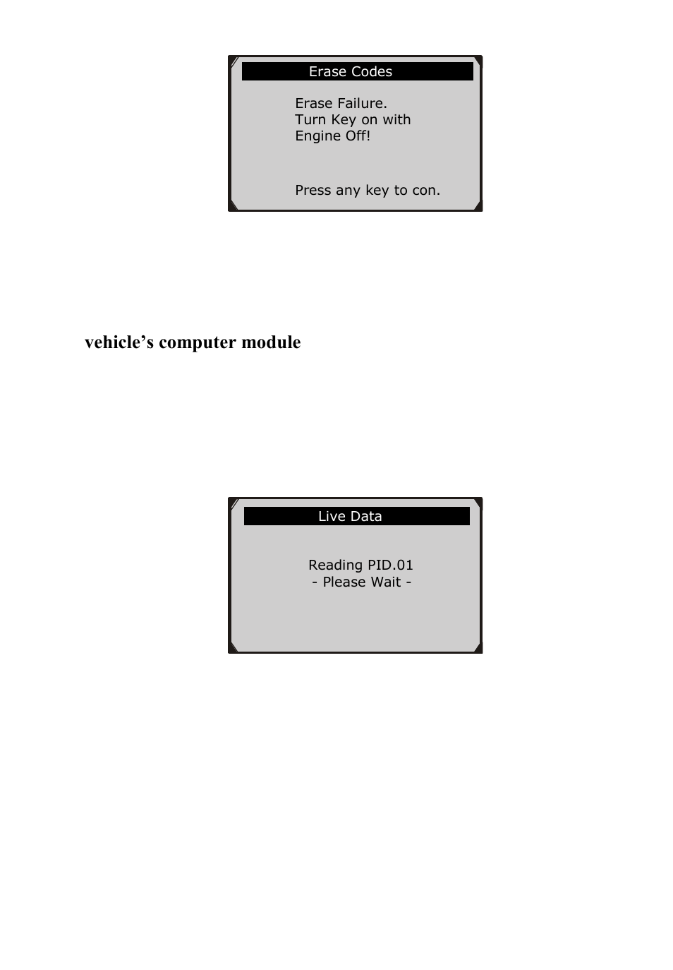 3 live data | Autel Autolink AL319 User Manual | Page 31 / 47