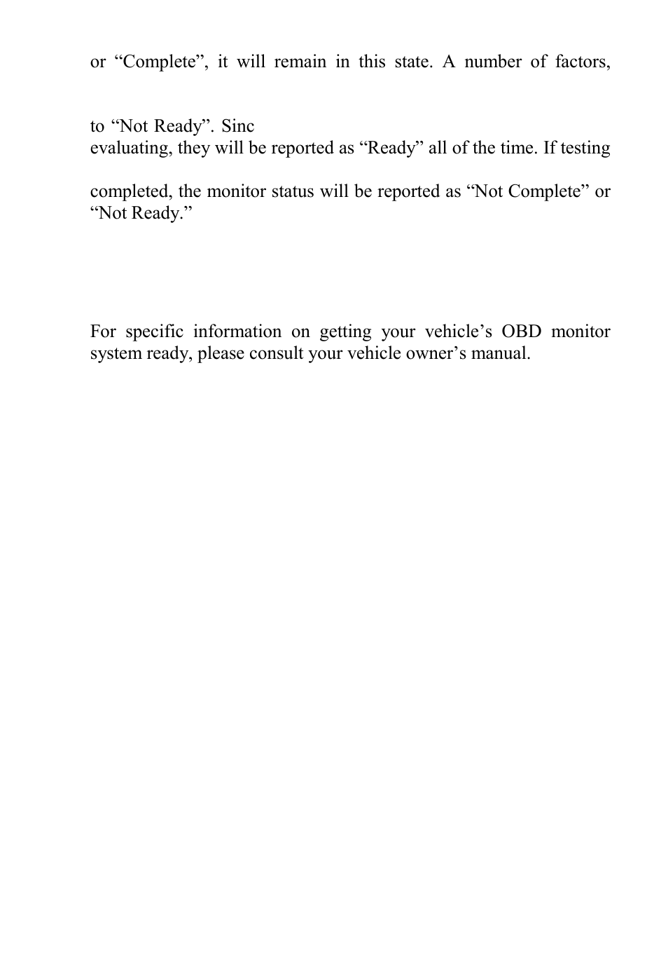 Efinitions, 6 obd ii definitions | Autel Autolink AL319 User Manual | Page 7 / 47