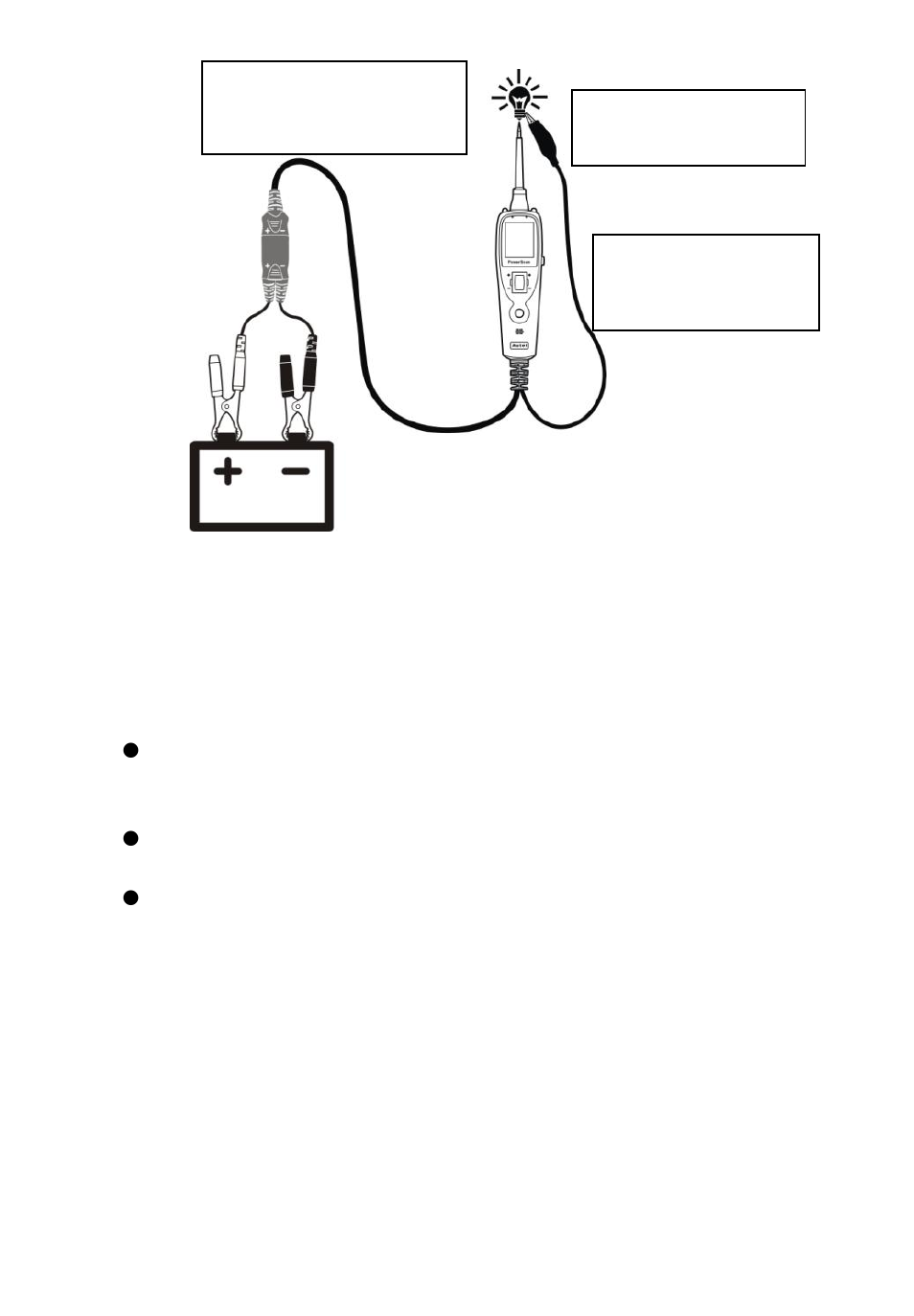 Esting, Railer, Ights and | Onnections, 5 testing trailer lights and connections | Autel PowerScan PS100 User Manual | Page 14 / 23