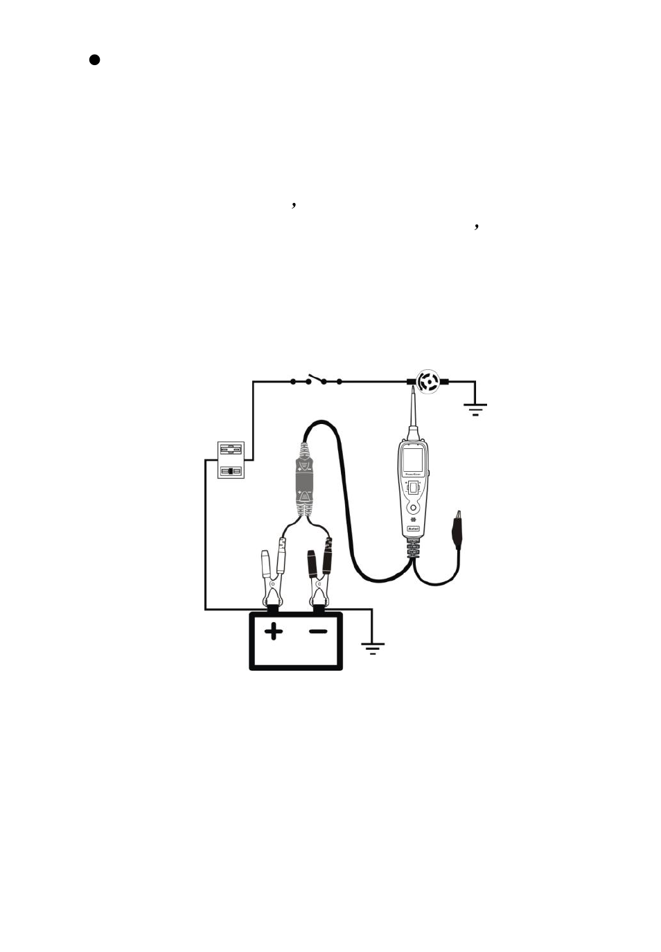 Ctivating, Omponents w, Round | 7 activating components w/ground | Autel PowerScan PS100 User Manual | Page 16 / 23