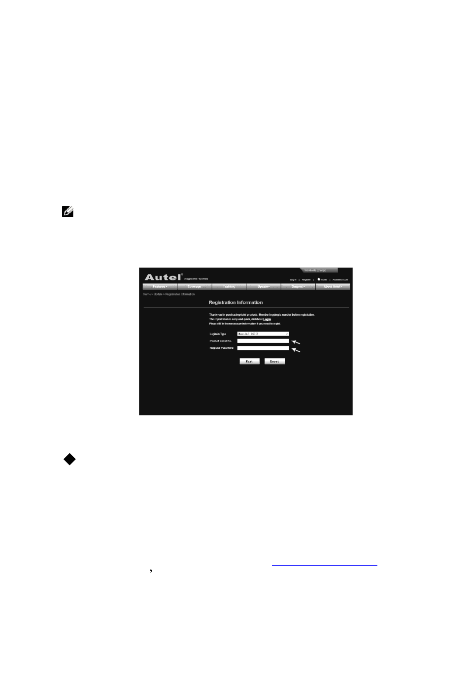 Update procedure | Autel MaxiCheck EPB User Manual | Page 140 / 145