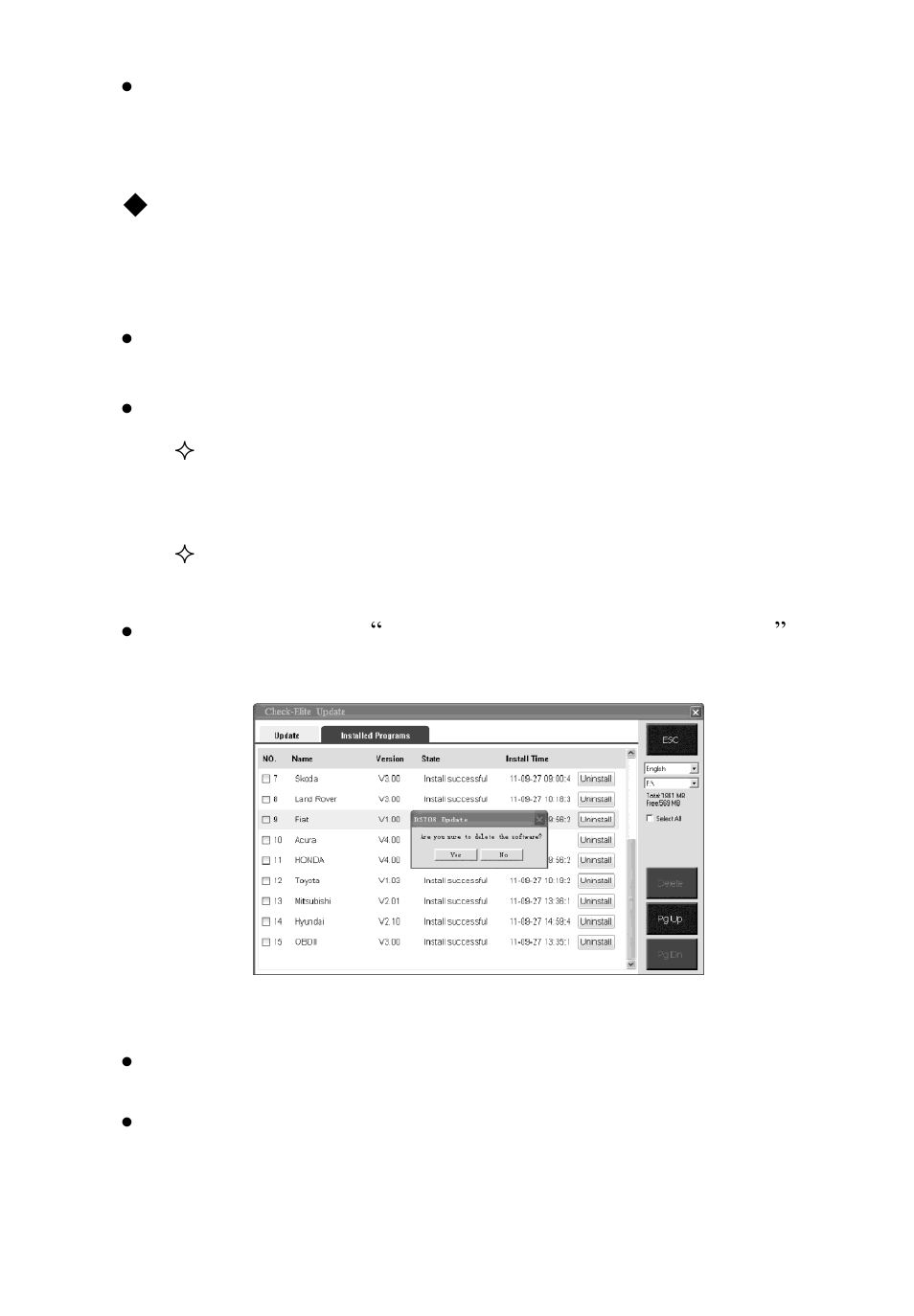 View or delete programs | Autel MaxiCheck EPB User Manual | Page 143 / 145