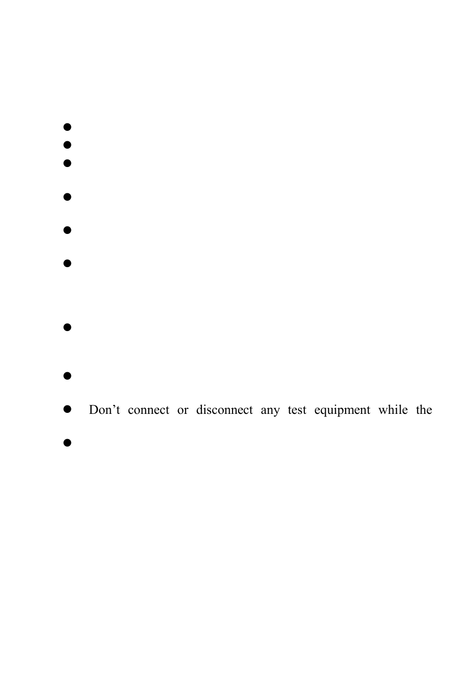 Safety precautions and warnings | Autel MaxiCheck EPB User Manual | Page 3 / 145