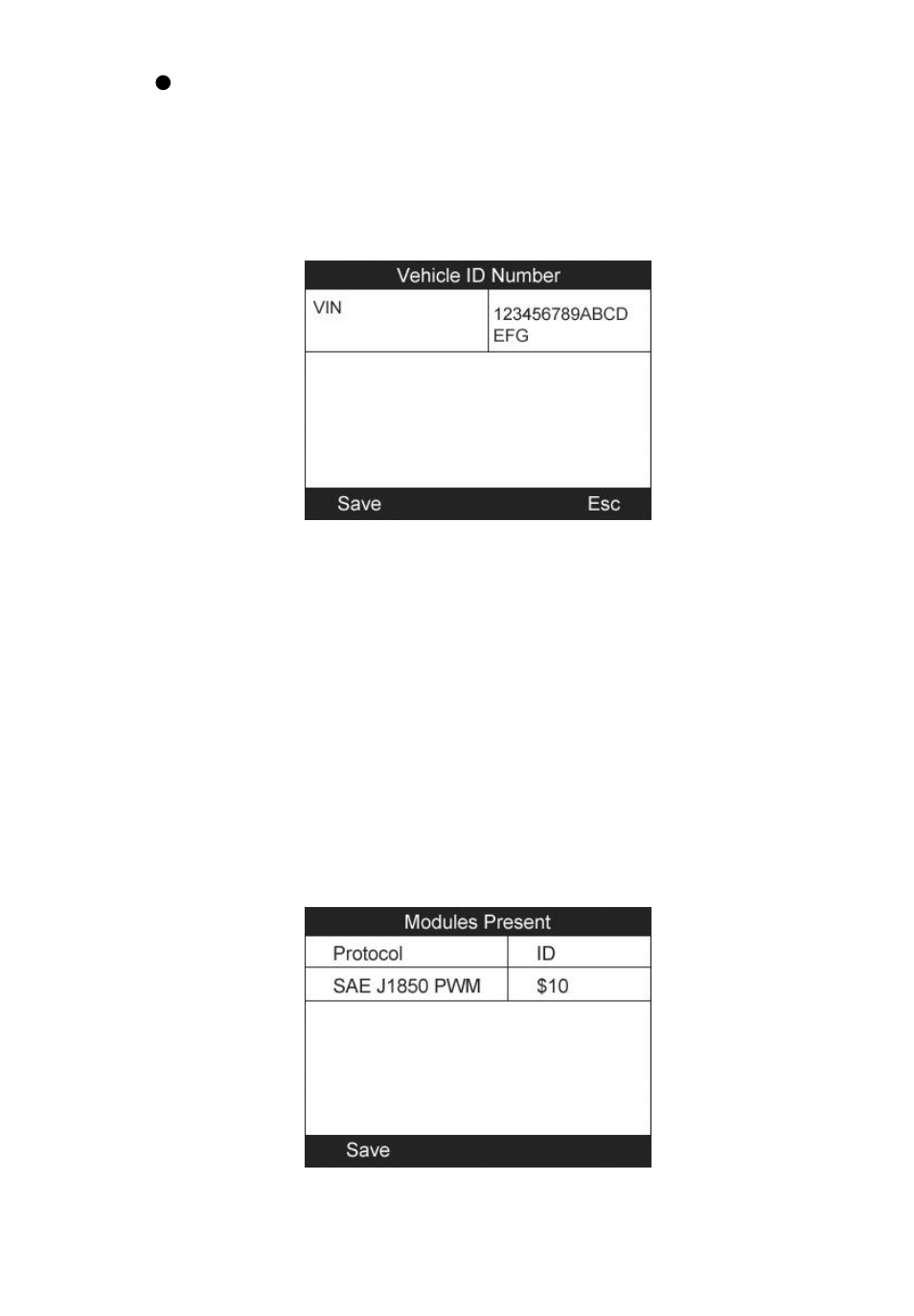 Odules, Resent, Modules present | Autel MaxiCheck EPB User Manual | Page 44 / 145