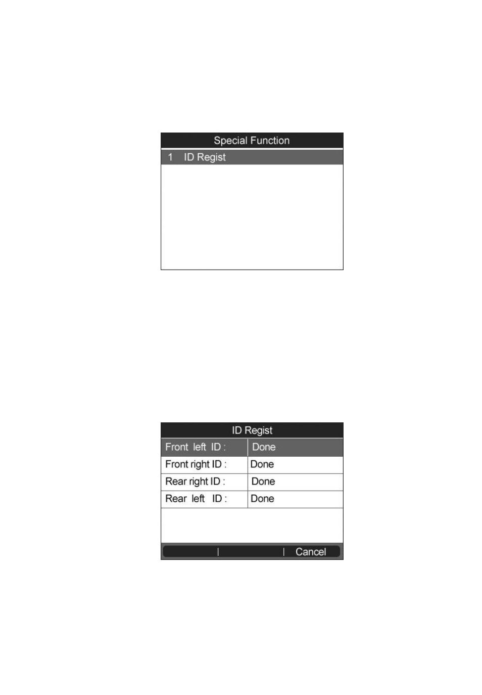 F. ecu information | Autel MaxiCheck EPB User Manual | Page 54 / 145