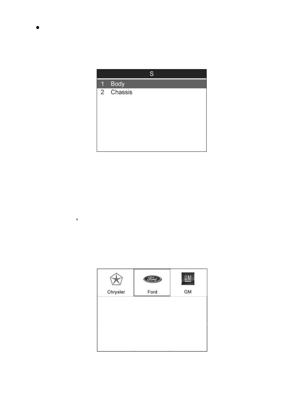 B. manual vehicle entry | Autel MaxiCheck EPB User Manual | Page 78 / 145