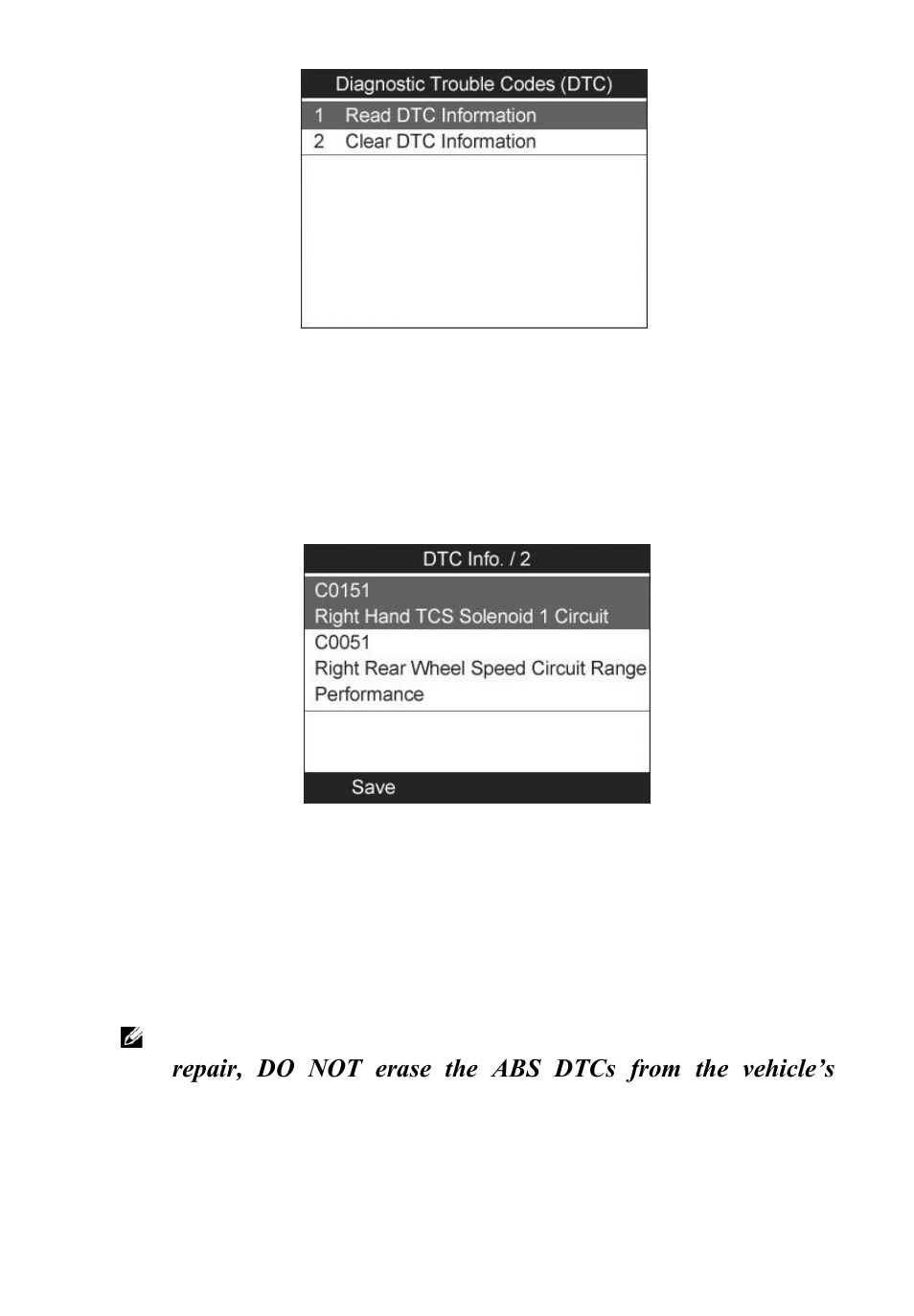B. erase codes | Autel MaxiCheck EPB User Manual | Page 84 / 145